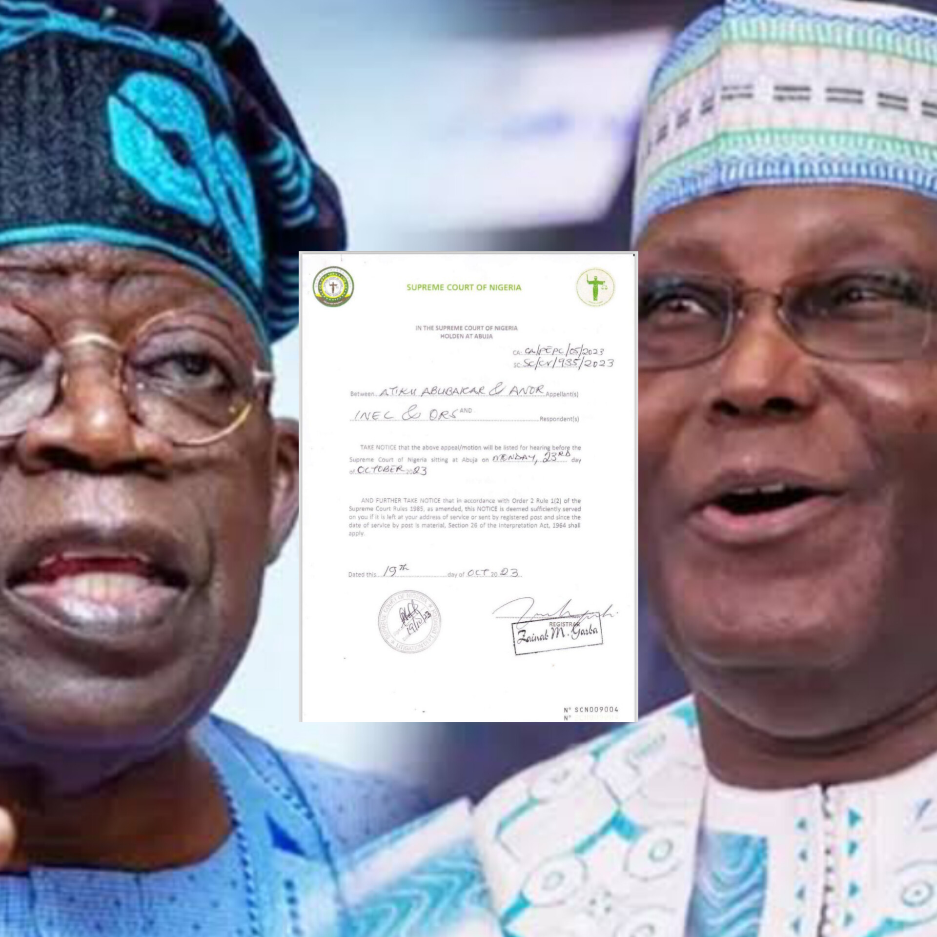 Supreme Court sets hearing date for Atiku?s appeal against Tinubu