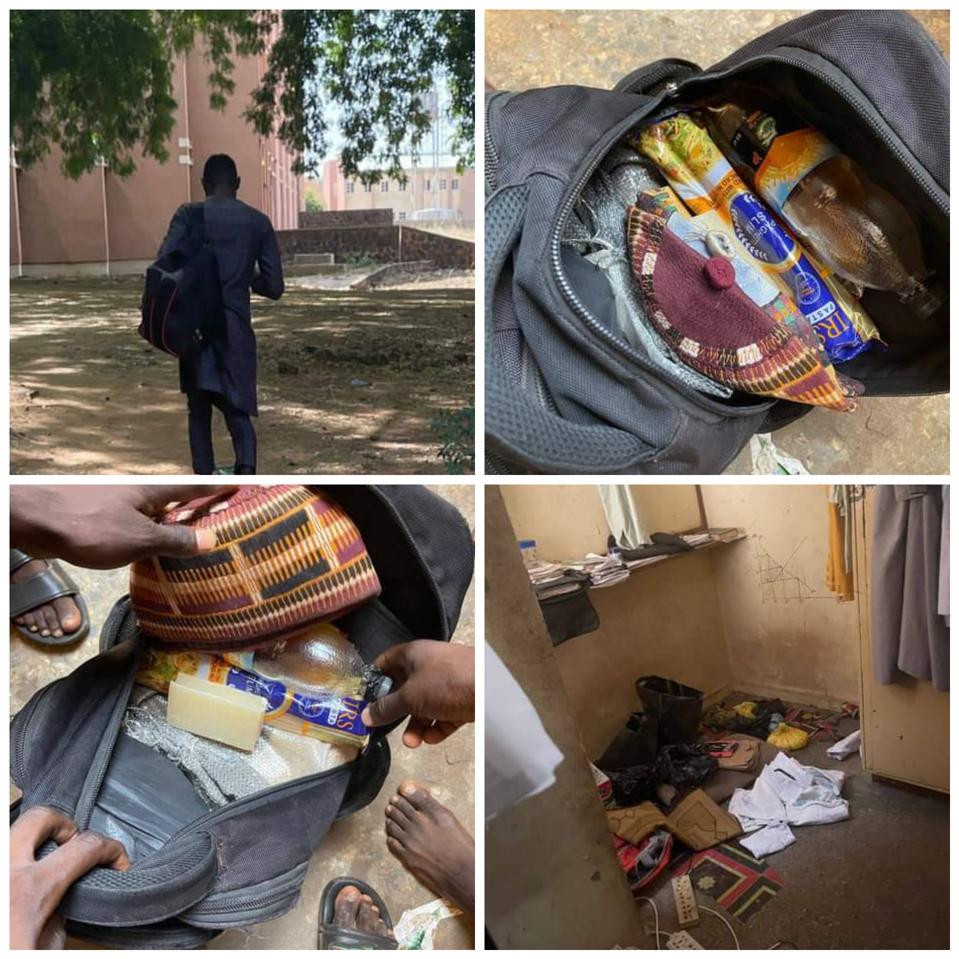 Suspected serial thief allegedly caught stealing food items in Sokoto varsity hostel