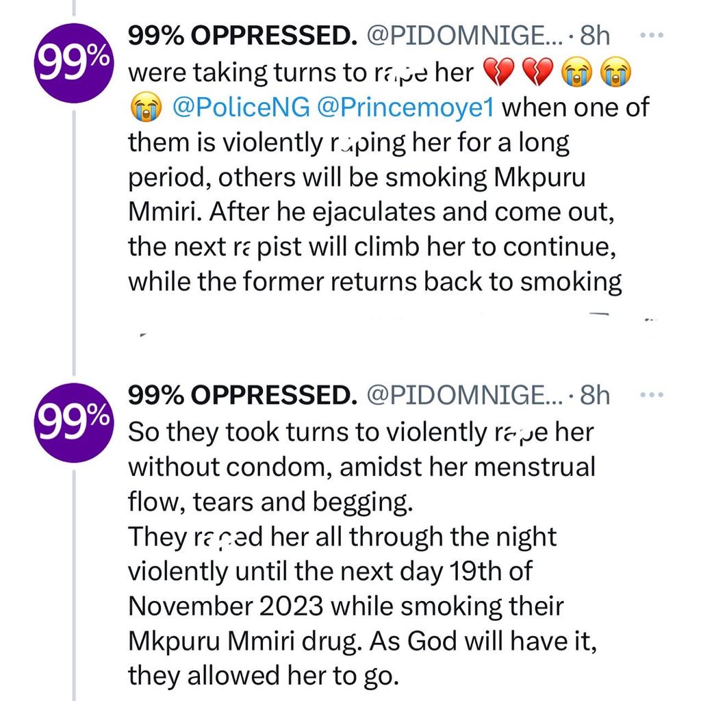 The matter will never be swept under the carpet or rug - Police PRO, Muyiwa Adejobi, reacts to story of 20-year-old lady allegedly gangr@ped in Imo
