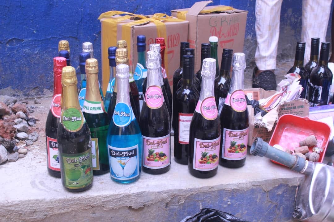 Couple arrested for running an alcohol adulterating factory in Ogun